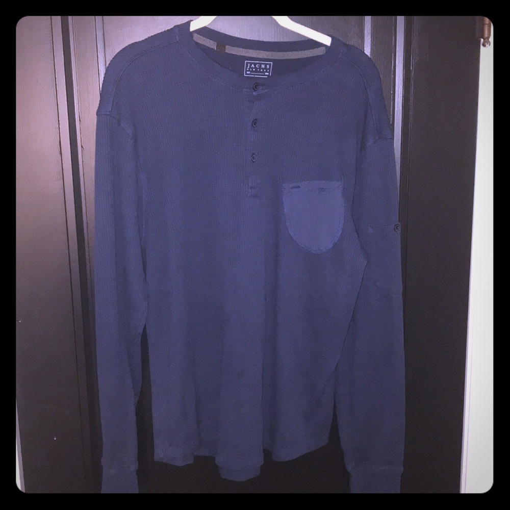 Jachs New York pullover long sleeve shirt henley